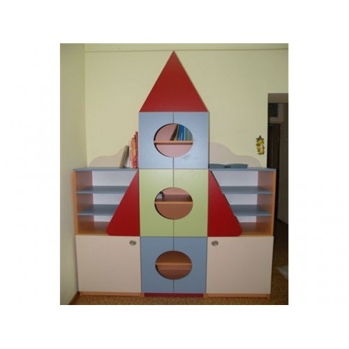 Игровой модуль Ракета. Мебель для детских садов